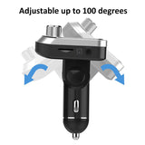 Car FM Transmitter With Remote Control 1.8" LCD Bluetooth MP3 Player Dual USB Car Charger Handsfree FM Modulator 2