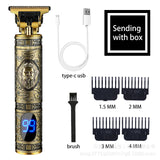 USB Electric Hair Clippers Rechargeable Shaver Beard Trimmer Professional Men Hair Cutting Machine Beard Barber Hair Cut