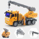 RC Trucks Mini Remote Control Bulldozer 1:30 4CH Plastic Engineering Car Dump Crane Excavator Electric Vehicle Toys