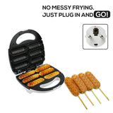 Grilled Sausage Machine Barbecue Machine Hot Dog Machine Sausage Party 220V Breakfast Machine EU Plug
