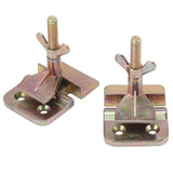 2PCS Silk Screen Printing Metal Frame Butterfly Hinge Clamp DIY Hobby Screen Painting Fixing Hinge Clamp Hardware Clip Tools