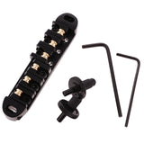 BRASS ROLLER SADDLE BRIDGE FOR ELECTRIC GUITAR