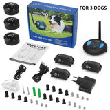 Upgrade 200m Wireless Dog Electric Fence Rechargeable IP67 Smart Training Electric sound Dog Collar for Dog training accessories