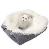 Cat Bed Pet Mat Dual Purpose Kennel Cat Mat Long Hair South Korean Velvet Cat Mattress Pet Bed Autumn And Winter Litter Mat