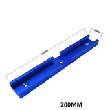 T-Track Intersection Kit Double Cut Profile Universal Cross T-track Connector with Predrilled Mounting Holes Woodworking Clamps