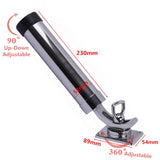 10" stainless steel rack holders marine boat yacht fishing rod holder 2 PCS boat accessories marine Launcher Rod Holder