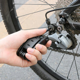 16 in 1 Bicycle Repair Tools Kit Mountain Bike Folding Multitool with Hexagon Wrench Socket Screwdriver Riding Cycling Equipment
