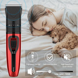 Electrical Dog clipper Hair Trimmer Rechargeable Low-noise Remover Hair Grooming Tool Hair Cutter Machine for Dog Cat Product