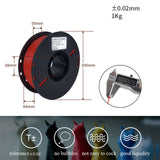 KINGROON 3D Printer PLA Filament 1KG 1.75mm High Quality 3D Printing Material Degradable Eco-friendly Plastic Standard 1 Rolls