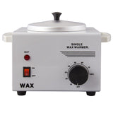 Single Pot Depilatory Wax Warmer Electric Hot Wax Warmer Heater Facial Skin Hair Removal Spa Tool