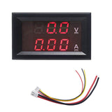 DC 100V 10A 50A 100A Digital Voltmeter Ammeter Wattmeter Voltage Current Power Meter Volt Detector Tester Monitor Voltage Tester