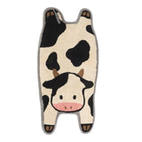 Cartoon Cute Cow Bedroom Carpet Children's Room Bedside Carpet Soft Plush Carpet