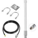 For LoRa Antenna 868Mhz Helium Hotspot Miner 4DBi Antenna &amp;10FT KSR200 Coaxial Extension Cable for RAK Nebra Bobcat