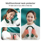 Neck Massager Smart Cervical Massage Compress Shoulder Pain Relief Heating Tool Health Care Relaxation Vertebra Physiotherapy