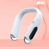 Portable Neck Warmer Neck Heating Relaxation Warm Electronic Scarf Tool 3 Gears Thermostat,Digital Display