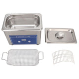 800ml Ultrasonic Cleaner Household Cleaning Machine for Watch Jewelry Glasses False Teeth Ultra Sonic Cleaner Bath Tank