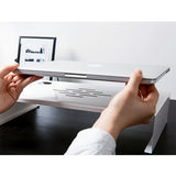 Monitor Stand Laptop Holder Metal Desktop Storage Desk Notebook Riser for Home Office Laptop PC Display Rack TV Screen Bracket
