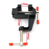 Muliti-Funcational Bench Vise Mini Rotating Tables Screws Vise Bench Clamp Screws Vise for DIY Crafts Mold Fixed Repair Tool