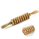 Household whole body multi-purpose massage roller stomach wood nine rounds waist abdomen massage equipment Health Care