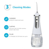 Oral Irrigator 3 Modes Water Flosser Waterproof Dental Water Jet Irrigator Dental Teeth Whitening 5 Modes Electric Toothbrush