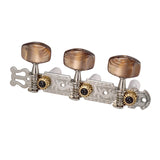 2Pcs 1:18 Classical Silver Guitar Tuner Tuning Machine Heads Keys Pegs for Guitar Parts