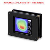 AMG8833_CP 1.8 Inch TFT Display Simple Portable Infrared Thermal Imager Temperature sensors Maximum Minimum Temperature