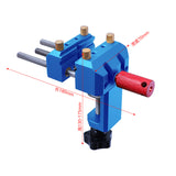 Multifunctional Table Vise Bench Clamp Aluminum Alloy Precision Table Vice Mini Workbench Woodworking Clamp Tools