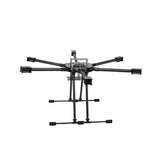 T850 6-Axle Carbon Fiber Frame Kit 850mm Wheelbase Airframe Kit Compitable with 4008-5010 520-300KV Brushles for RC Quadcopter