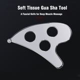 Tissue Relaxation Gua Sha Massage Tool Muscle Massager Stainless Steel IASTM Fascia Physical Therapy Scraping Tools Health Care