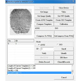 R106 ISO ANSI Standard Biometric Desktop Capacitive USB Fingerprint Reader Support for Windows Android