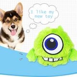 Interactive Dog Toy Bouncing Ball Monster Pets Toys Puppy Teething Toys Vibrating And Moving Dog Accessories Battery Powered