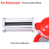 Pasta Attachment for KitchenAid Stand Mixer,Pasta Maker Machine with Pasta Roller Angel Hair and Fettuccine Pasta Cutter kitchen