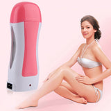 New Depilatory Roll On Heater Waxing Hot Cartridge Hair Removal Warmer Face Skin Care Tool EU Plug