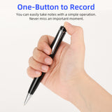 Portable Digital Voice Recorder Pen Sound Audio Activated Dictaphone Recording Device Professional Music Player with USB