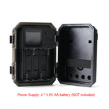 KKMOONOutdoor Trail Camera Night Vision Tracking Infrared Sensing Wild Camera 16MP Image 1080P 0.4s Trigger Time Hunting Camera