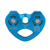 30KN Zip Line Cable Trolley Climbing Hauling Zipline Fast Speed Dual Pulley Zipline Dual Pulley For 13mm Diameter Rope or smalle