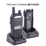 Baofeng UV-82 Walkie Talkie Real 8W Portable Radio Dual PTT Two-way Radio Vhf Uhf Amateur Radio Receiver UV82 Better than UV5R