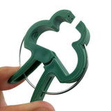 80pcs/pack Tomatoes Plants Clip Stem Support Reusable Climbing Gardening Tool Vegetables Vines Clamps Orchid Gripper Flower