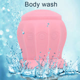 Electric Facial Cleansing Brush Device Rechargeable Skin Care Cleanser Gentle Exfoliation for All Skin Types MH88