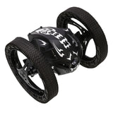 RC Car Bounce Car Remote Control Toys RC Robot 70cm High Jumping Car with Flexible Wheels Rotation LED Night Toys Robot Car