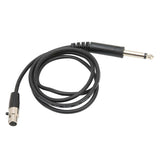 3 Pin Mini XLR Female to 6.35mm Male Cable 3.3ft XLR to 1/4in Microphone Cord for Live Sound Card Microphone