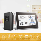 2022.Digoo DG-TH8380 Wireless Thermometer Hygrometer Touch Screen Weather Station With Thermometer Outdoor Forecast Sensor Clock