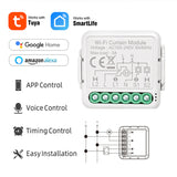 Tuya Smart WiFi Curtain Blinds Switch Module For Smart Home Rolling  Motor Wireless Remote Control Work With Google Home Alexa