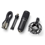 Tascam TM-70 professional condenser microphone supercardioid directivity for broadcasting,movie dialogue and live streaming