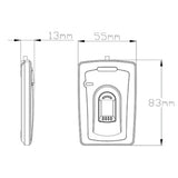 R106 ISO ANSI Standard Biometric Desktop Capacitive USB Fingerprint Reader Support for Windows Android