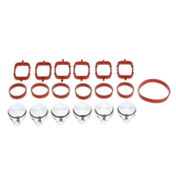 6 PCS 33mm Durable Engine Diesel Modified Inlet Swirl Flaps Bungs with Gaskets for