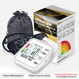 Blood Sphygmomanometers Pressure Monitor Upper Arm Automatic Voice Digital Blood Pressure Cuff Home BP Electric PR Tonometer