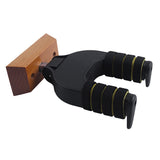 -Guitar Wall Mounted Wooden Base Accessories Rotate Guitar Hanger Holder Support Rack Gravity Hook Guitar Bass Accessory