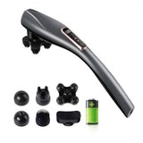 Wireless Handheld Massager 12 Modes Deep Tissue Vibration Massage for Muscle Back Neck Shoulder Body Pain Relief Massage Hammer