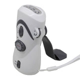 Outdoor Multifunction LED Flashlight Hand Crank Dynamo Portable Emergency Flashlight FM AM Radio USB Phone Charger